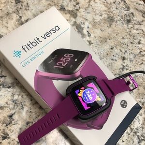 Fitbit Versa, like new.